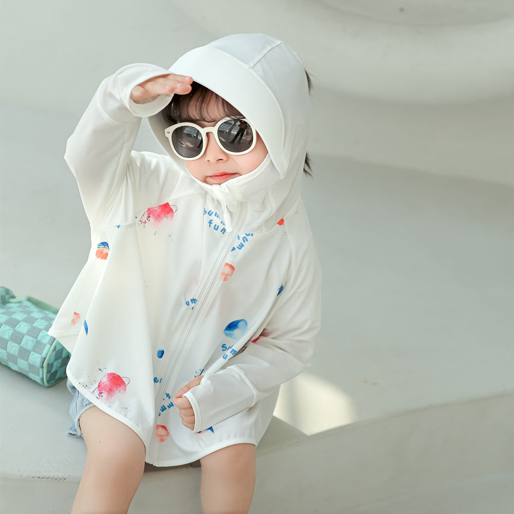 Ladies breathable UV protection jacket with hood