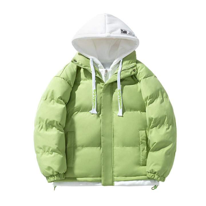 Jacket down unisex water-resistant lightweight quilted