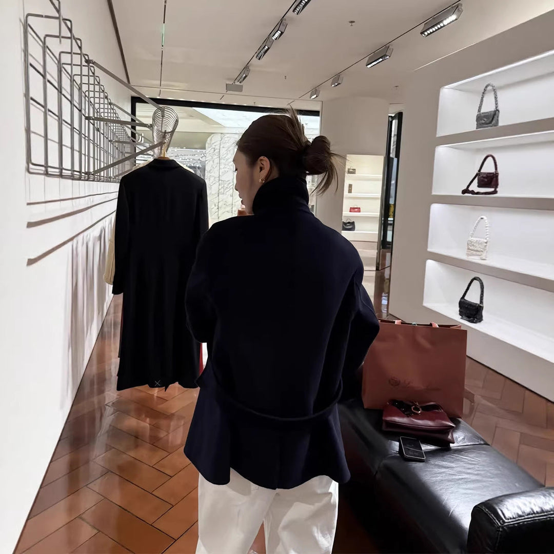 Women Elegant Double-breasted Jacket