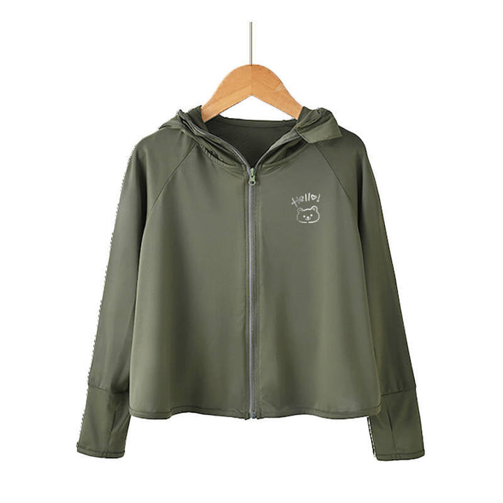 Jacket unisex with protection UV breathable lightweight