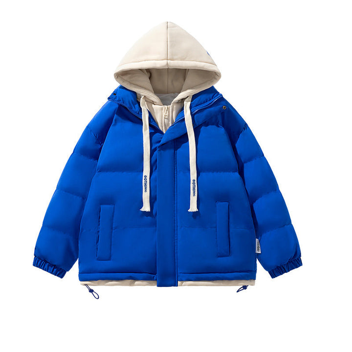 Jacket down unisex water-resistant lightweight quilted