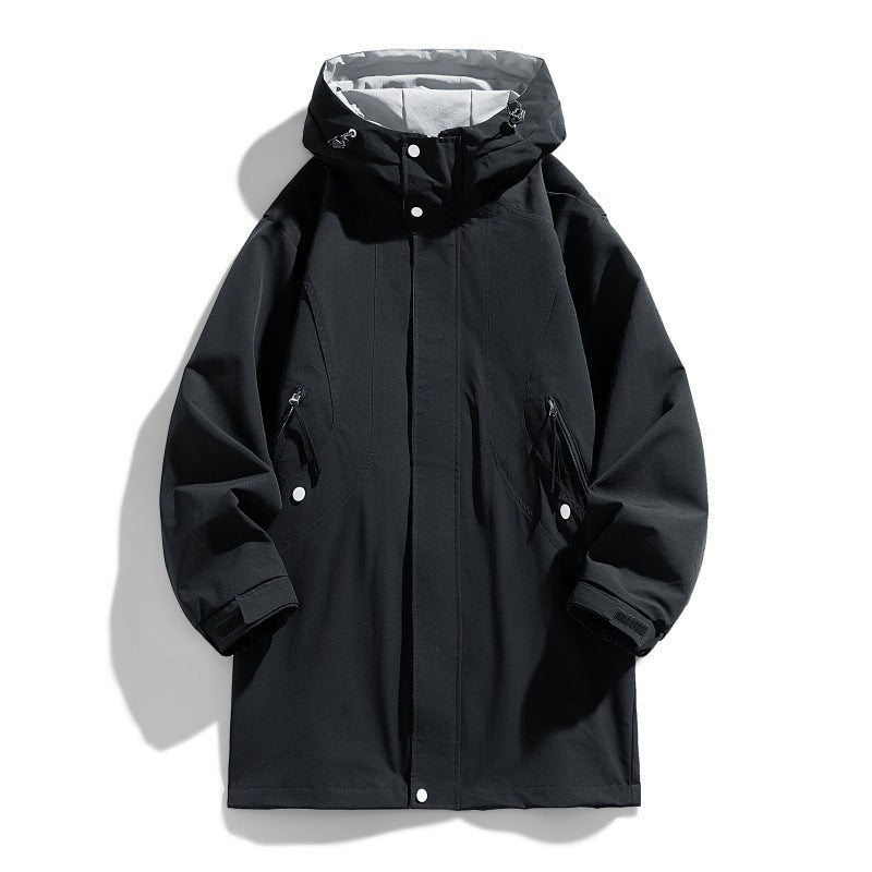 Parka unisex water-resistant windproof breathable