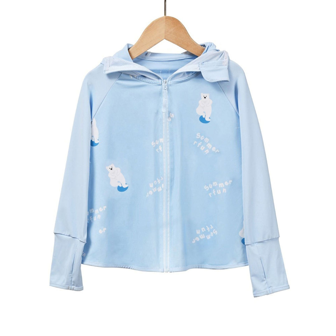 Ladies breathable UV protection jacket with hood