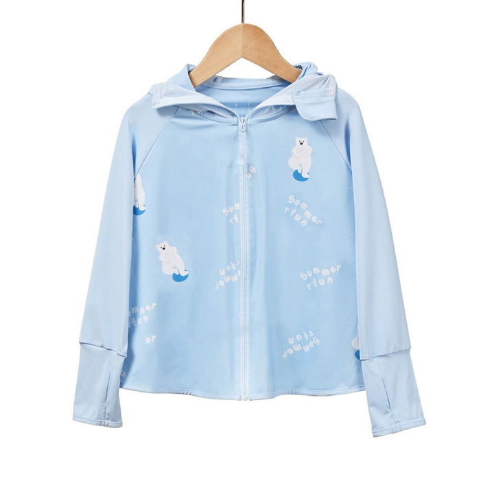Ladies breathable UV protection jacket with hood