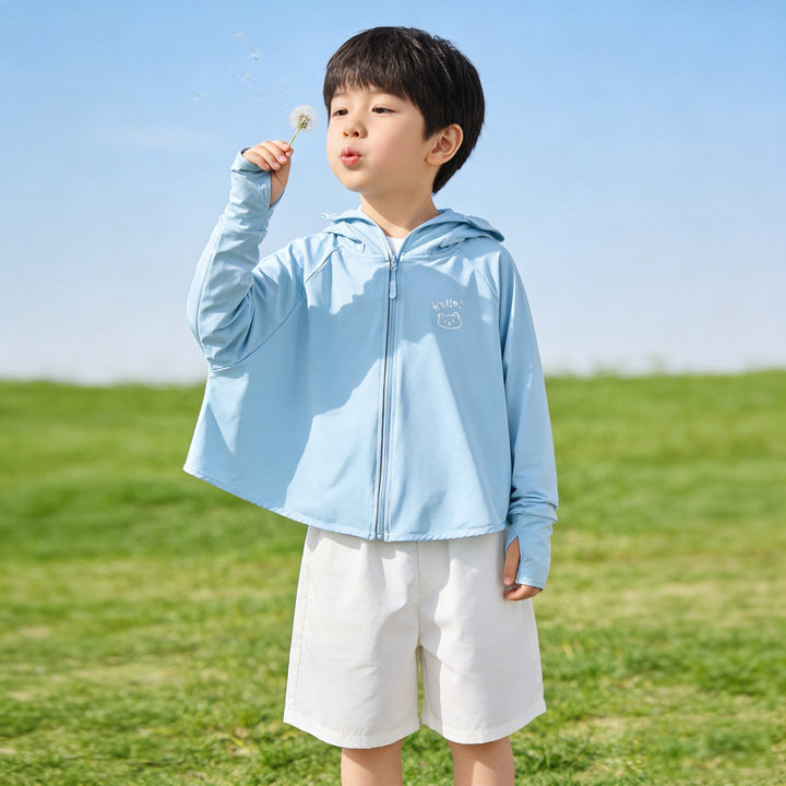 Jacket unisex with protection UV breathable lightweight