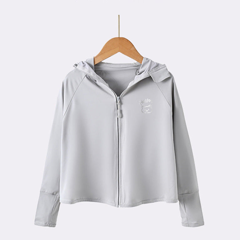 Jacket kids with protection UV breathable lightweight