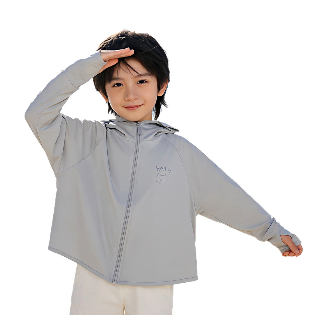 Jacket kids with protection UV breathable lightweight