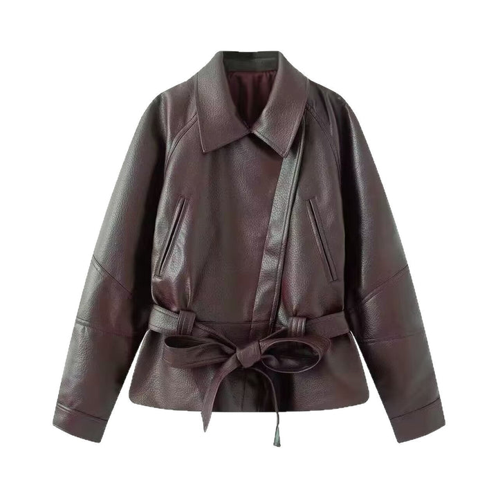 Jacket with Faux leather Women&