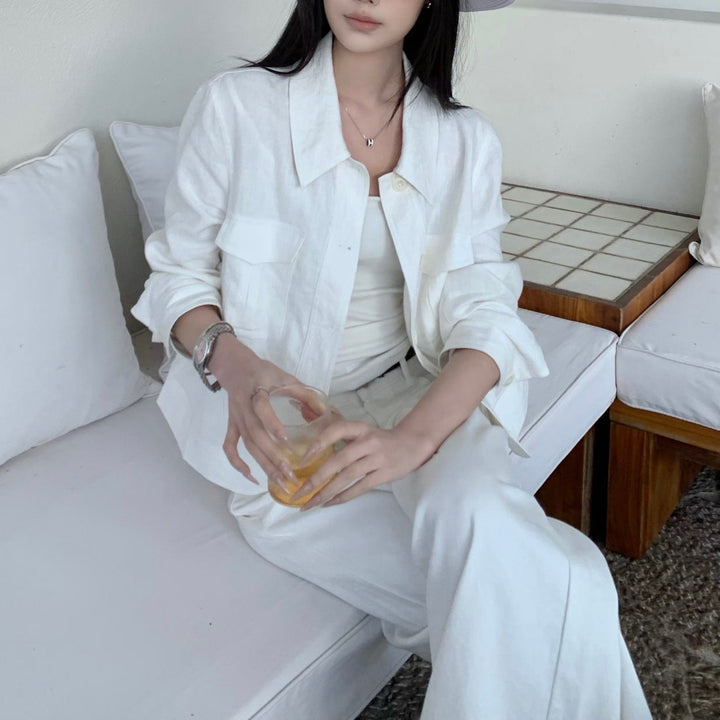 Women Casual and Stylish Linen Jacket