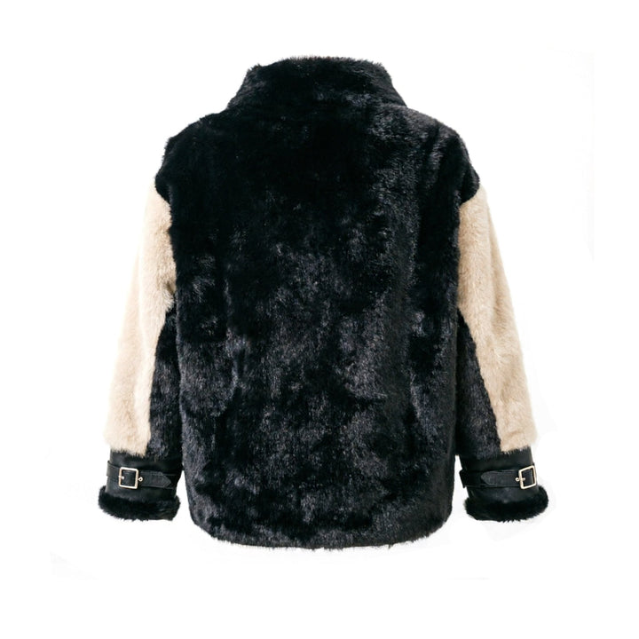 Jacket with Faux leather Women&