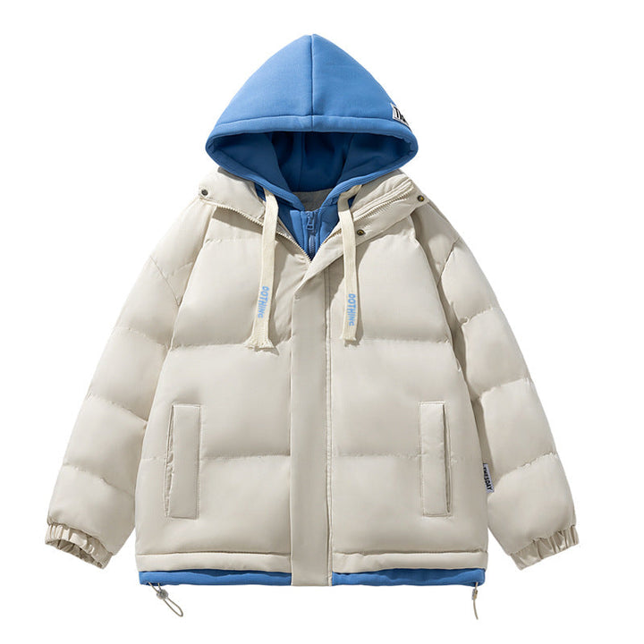 Jacket down unisex water-resistant lightweight quilted