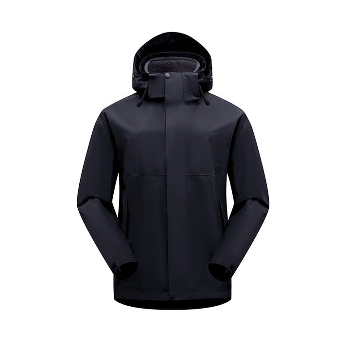 Jacket unisex water-resistant windproof breathable