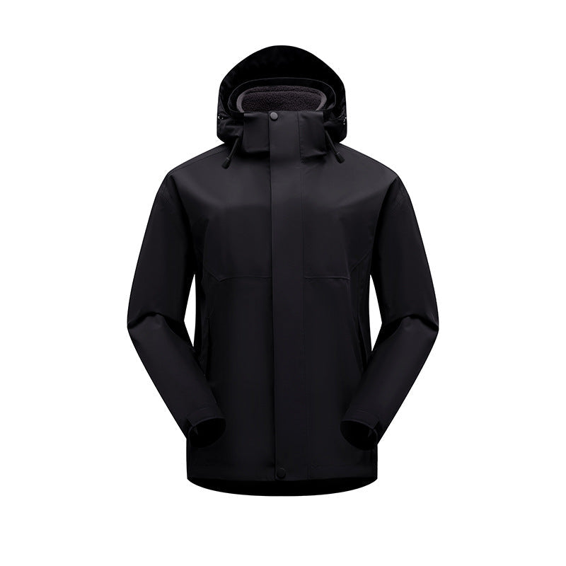 Jacket unisex water-resistant windproof breathable
