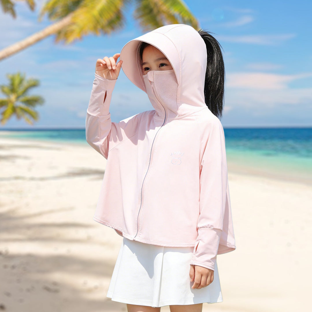 Jacket kids with protection UV breathable lightweight