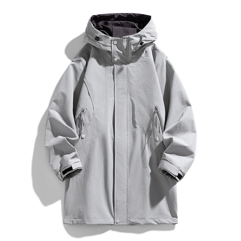Parka unisex water-resistant windproof breathable