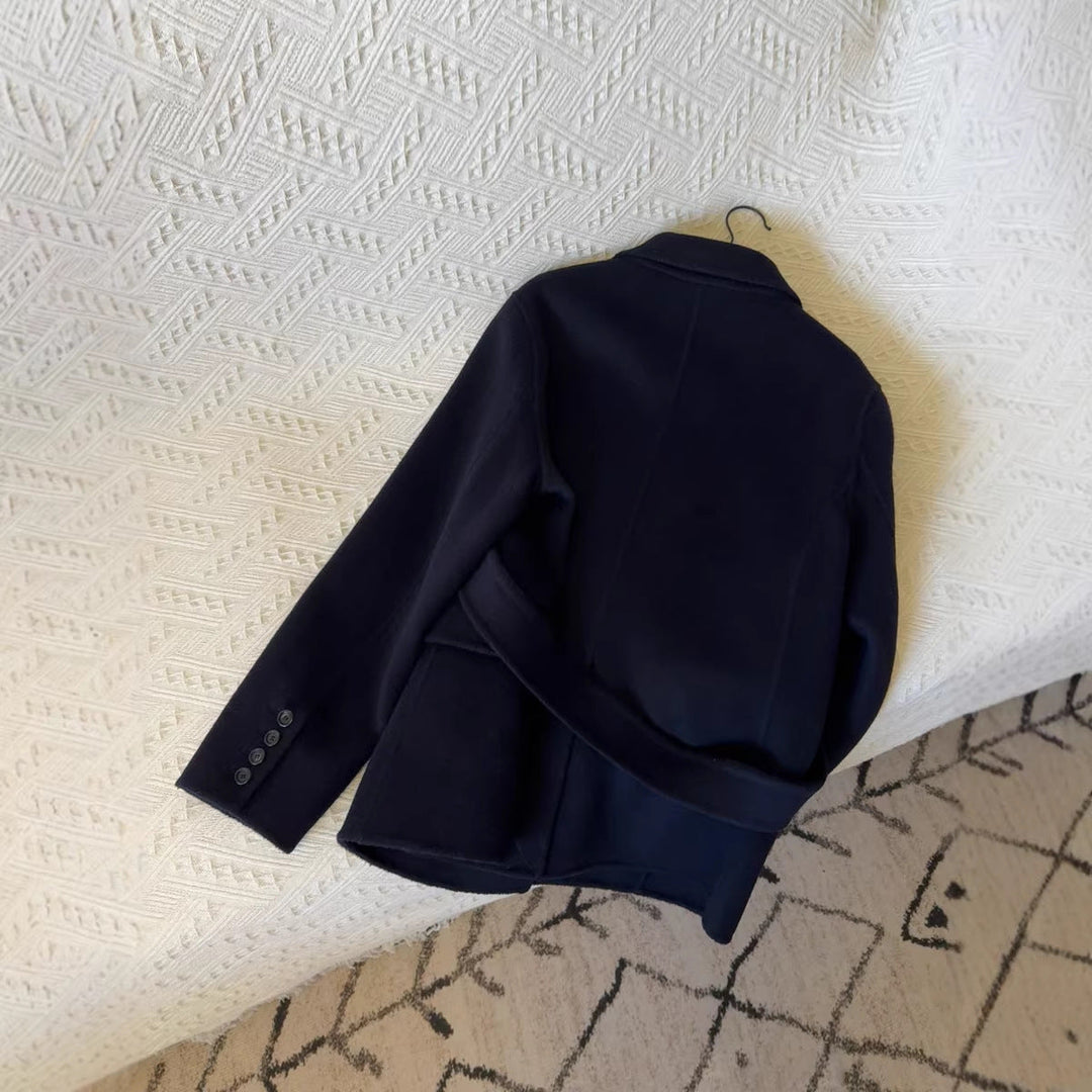 Women Elegant Double-breasted Jacket