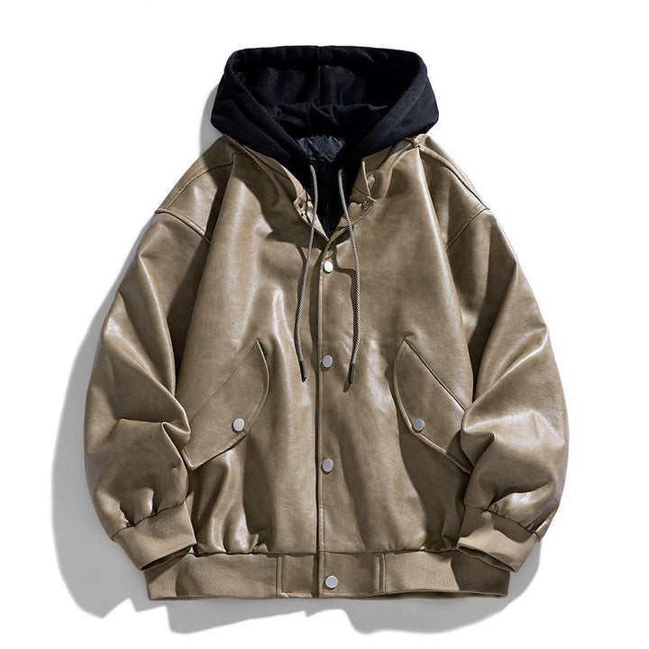 Jacket with Faux leather Women&