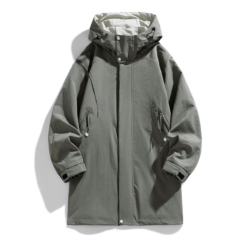 Parka unisex water-resistant windproof breathable