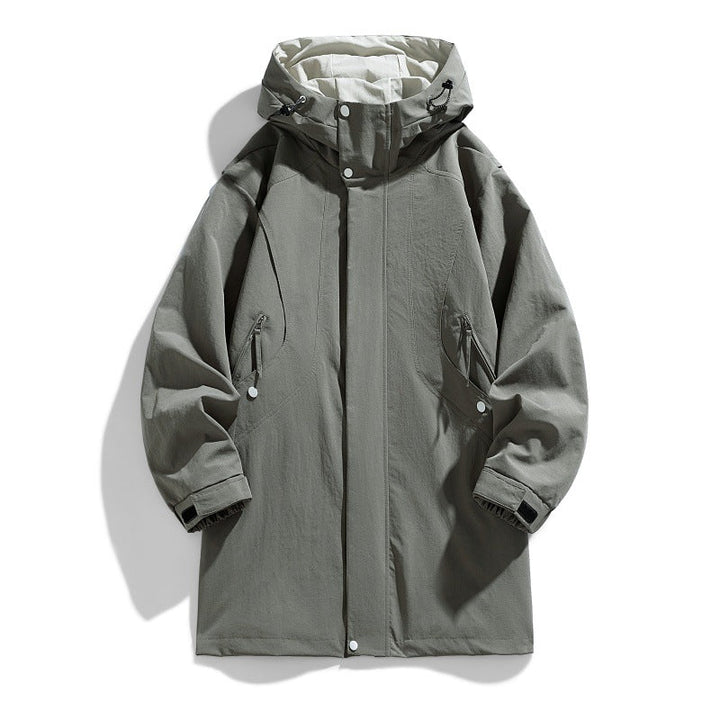 Parka unisex water-resistant windproof breathable