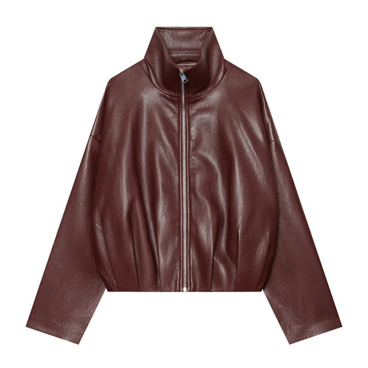 Jacket with Faux leather Women&