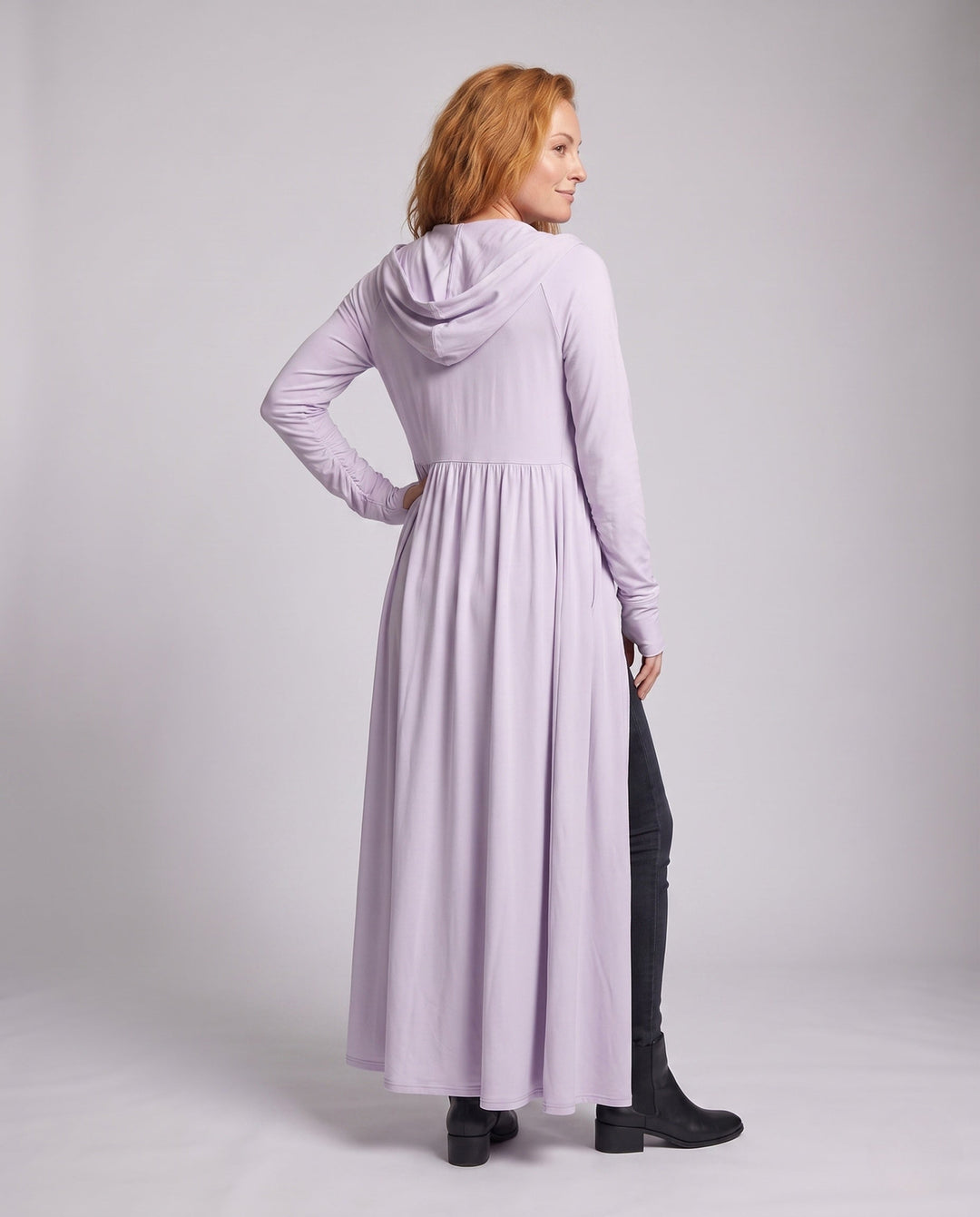 Women UV Protection Maxi Jacket with Hood