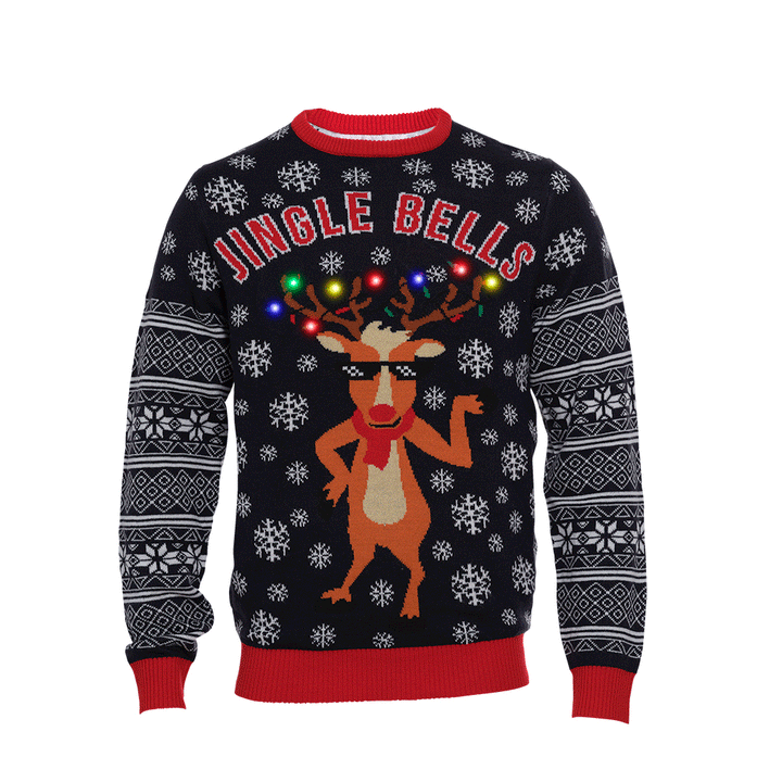 | Jingle Bells Christmas Sweater Men
