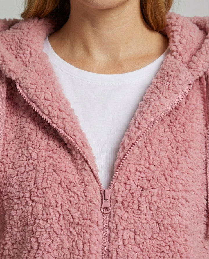 teddy jacket fleece Women&