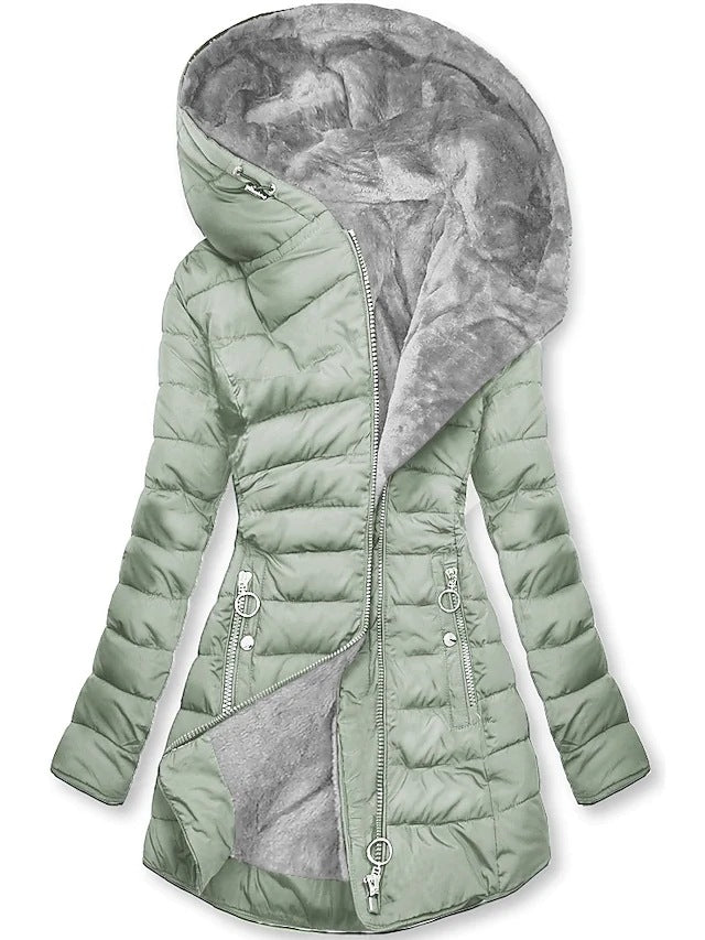 Luxurious comfortable jacket winter for women