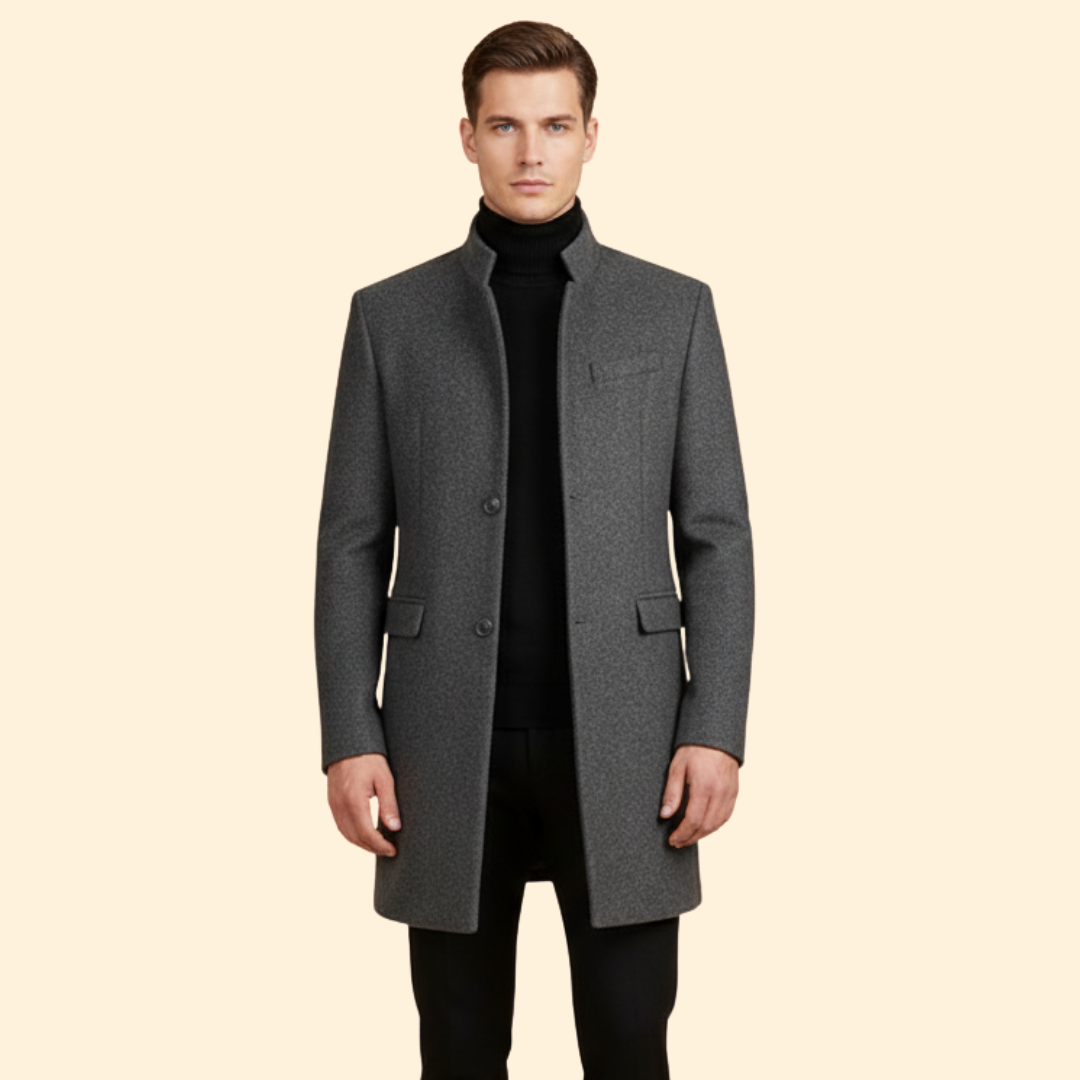 Structured Longline Men’s Coat