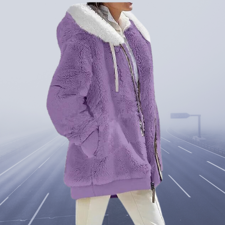 oversized jacket teddy
