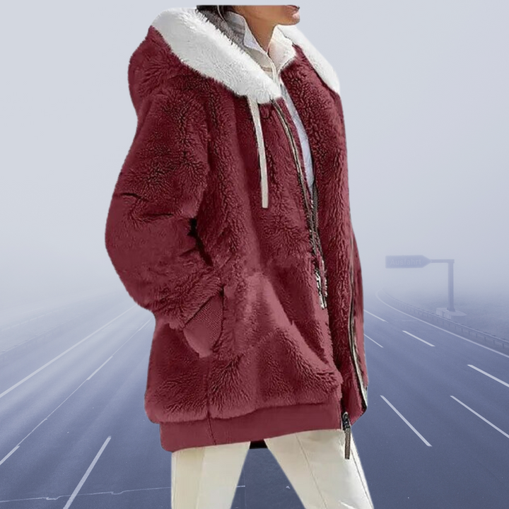 oversized jacket teddy