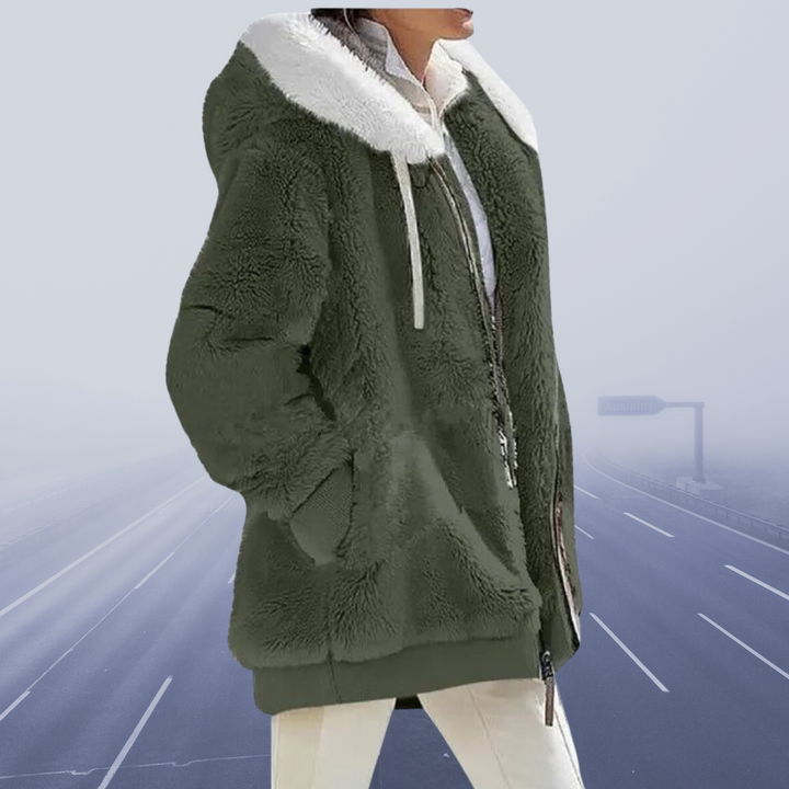 oversized jacket teddy