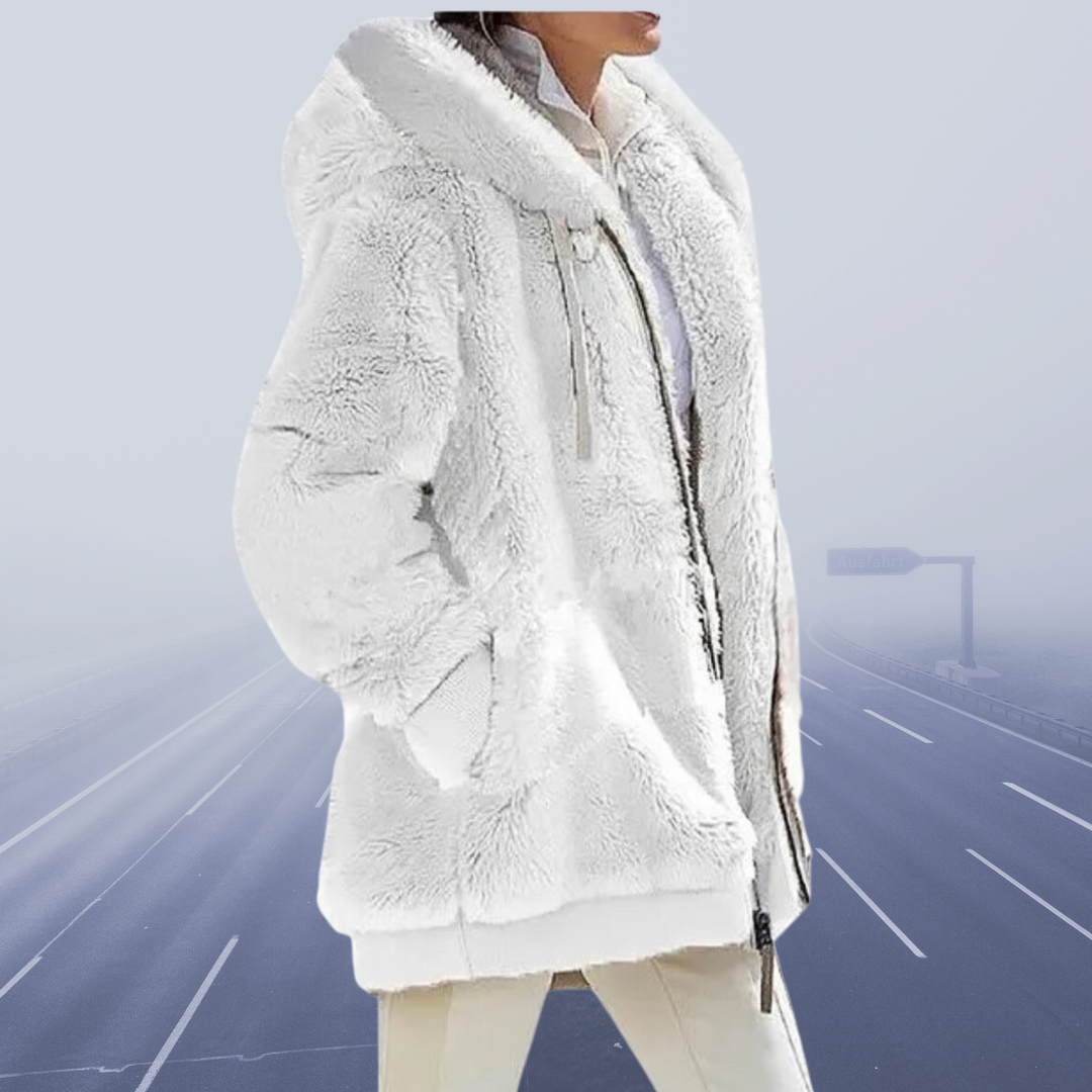 oversized jacket teddy