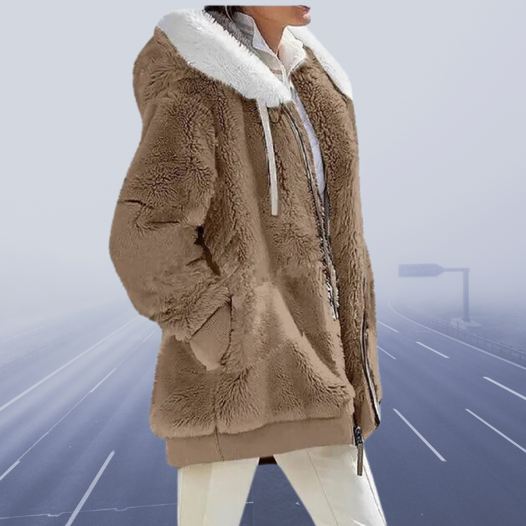 oversized jacket teddy