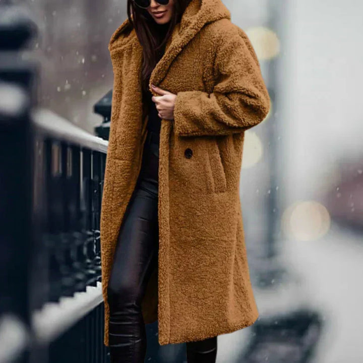 comfortable jacket with hood