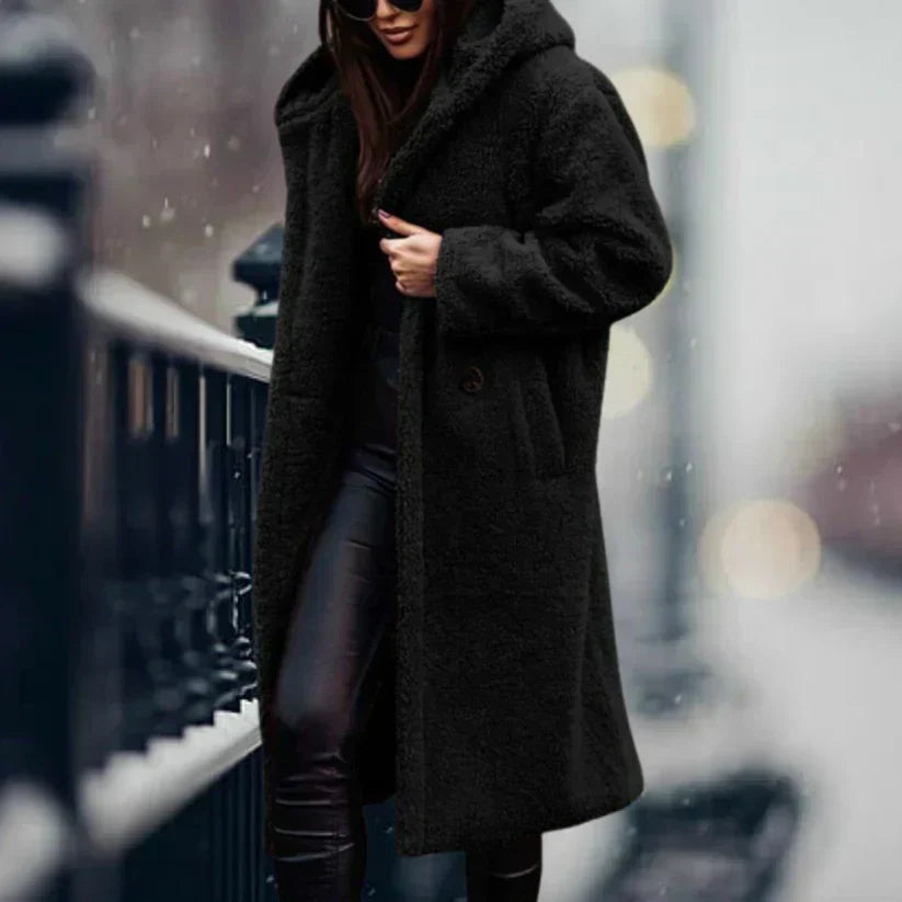 comfortable jacket with hood