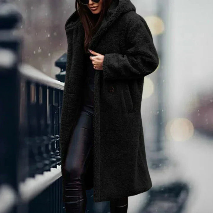 comfortable jacket with hood