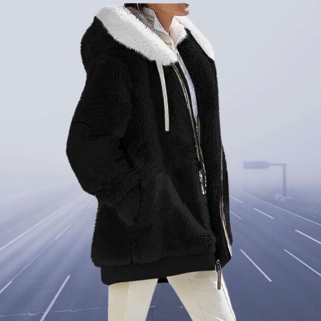 oversized jacket teddy