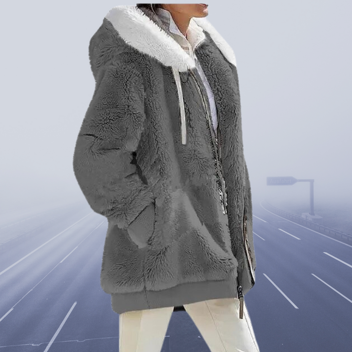 oversized jacket teddy