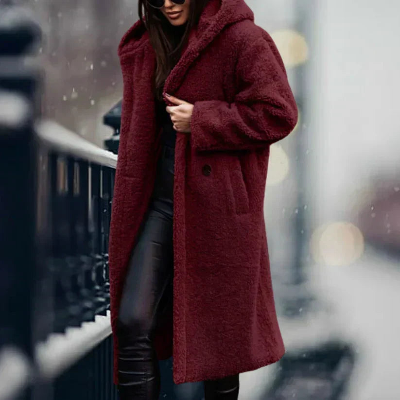 comfortable jacket with hood