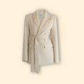 Women’s Blazer with Waist Belt