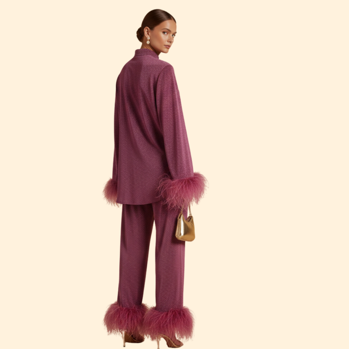 Women’s Button Front Two Piece Set