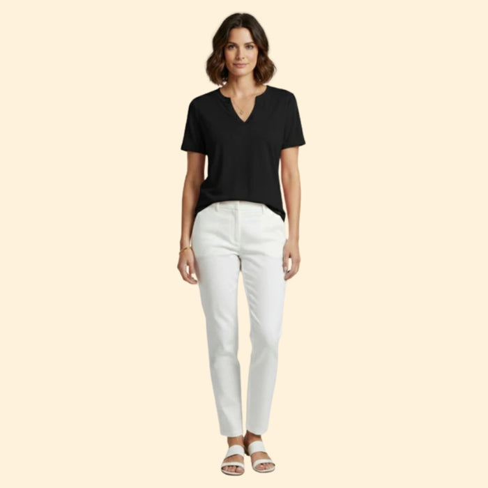 Women's Casual V-Neck Tee
