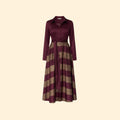 Women's Elegant Striped Maxi Dress