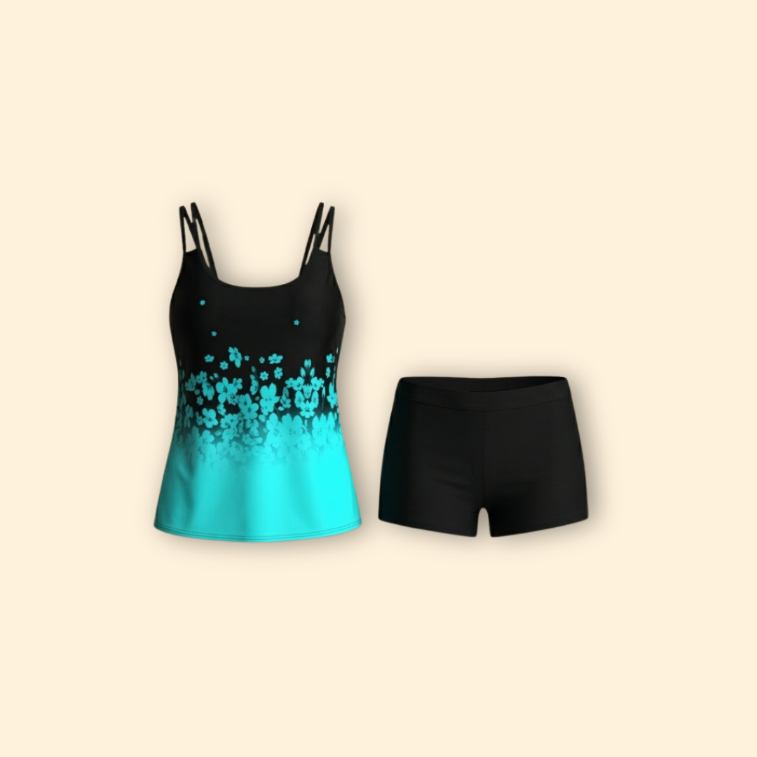 Women's Elegant Tankini Ensemble