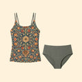 Women's Floral Tankini Set