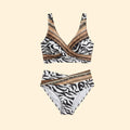Women's Patterned Wrap Bikini