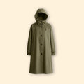 Women’s Raincoat with Long Silhouette