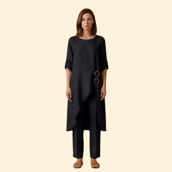 Women's Relaxed Linen Set