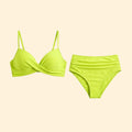 Women's Ruched High-Waist Bikini